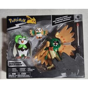 Pokémon evolution muti pack Rowlet,Dartrix,Decidueye